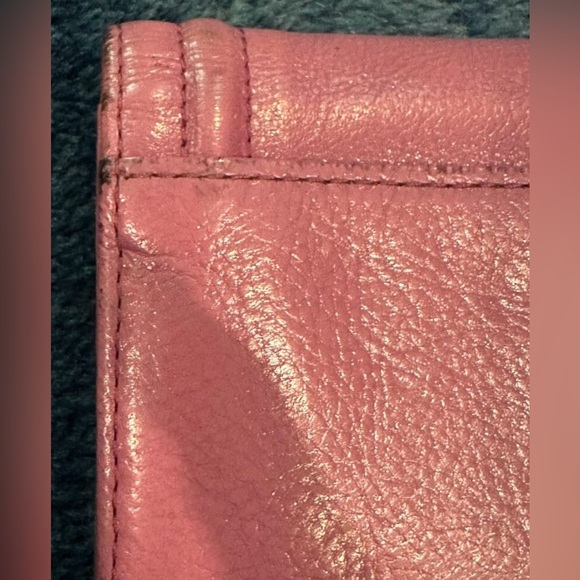 HOBO | Women’s Pink Long Leather Wallet - Picture 9 of 15